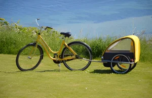 Cykel med kapellkärra